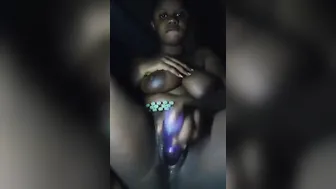 Ajara fuck her new toy