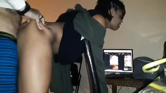 Sex while watching porn