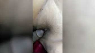Couple sex outdoors