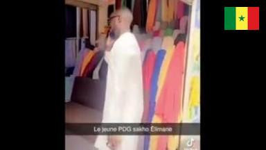 Sextape du celebre vendeur de tissue modou sakho Elimane SMS BOUTIQUE