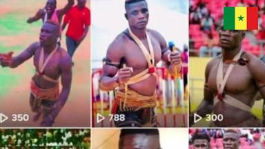 Sextape du lutteur papa mbeur